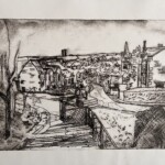 Pateley Bridge, King Street, Engraving